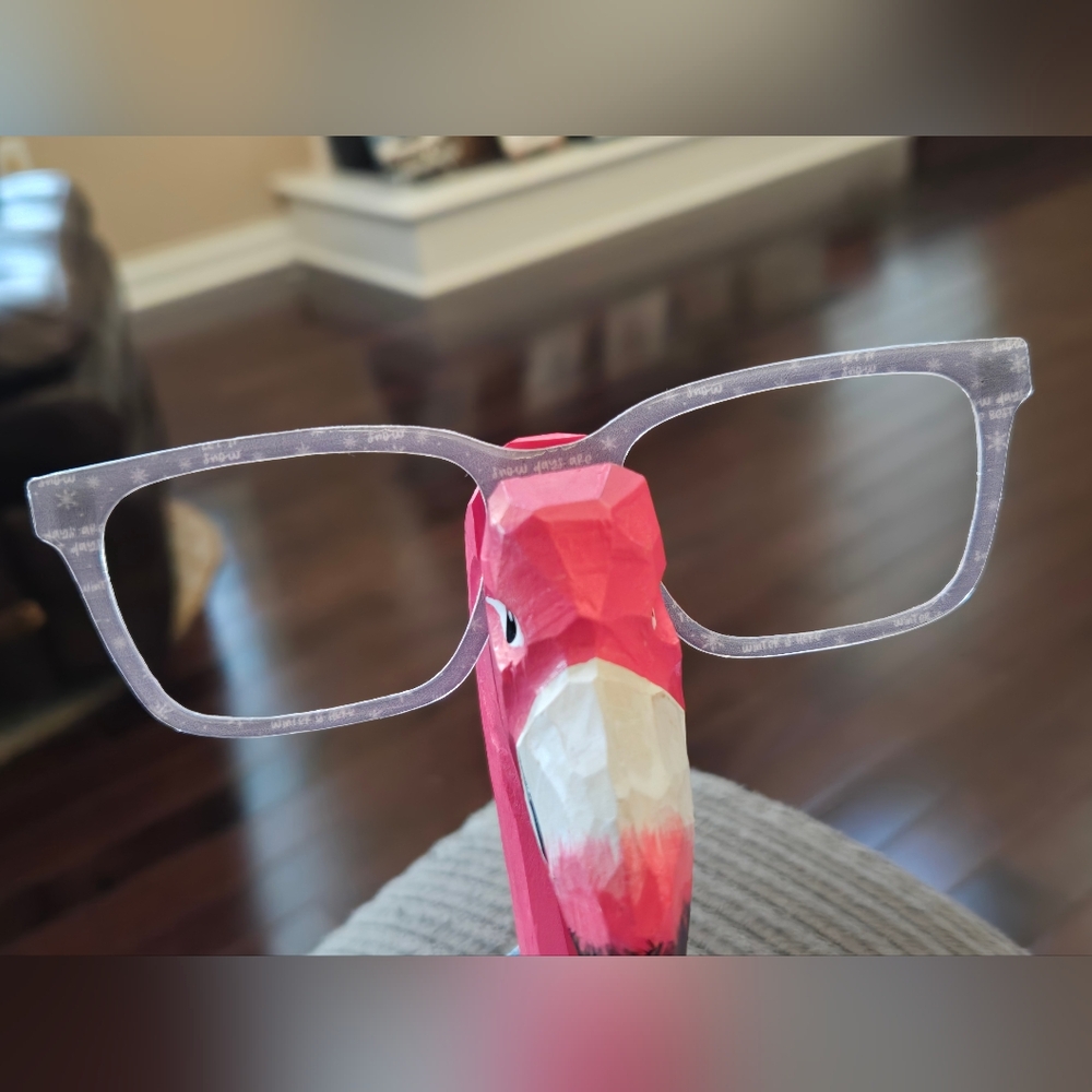 Pink Flamingo Glasses Holder